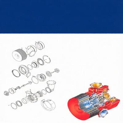 ABB Turbocharger Parts TPS 48 Turbocharger EC Approved